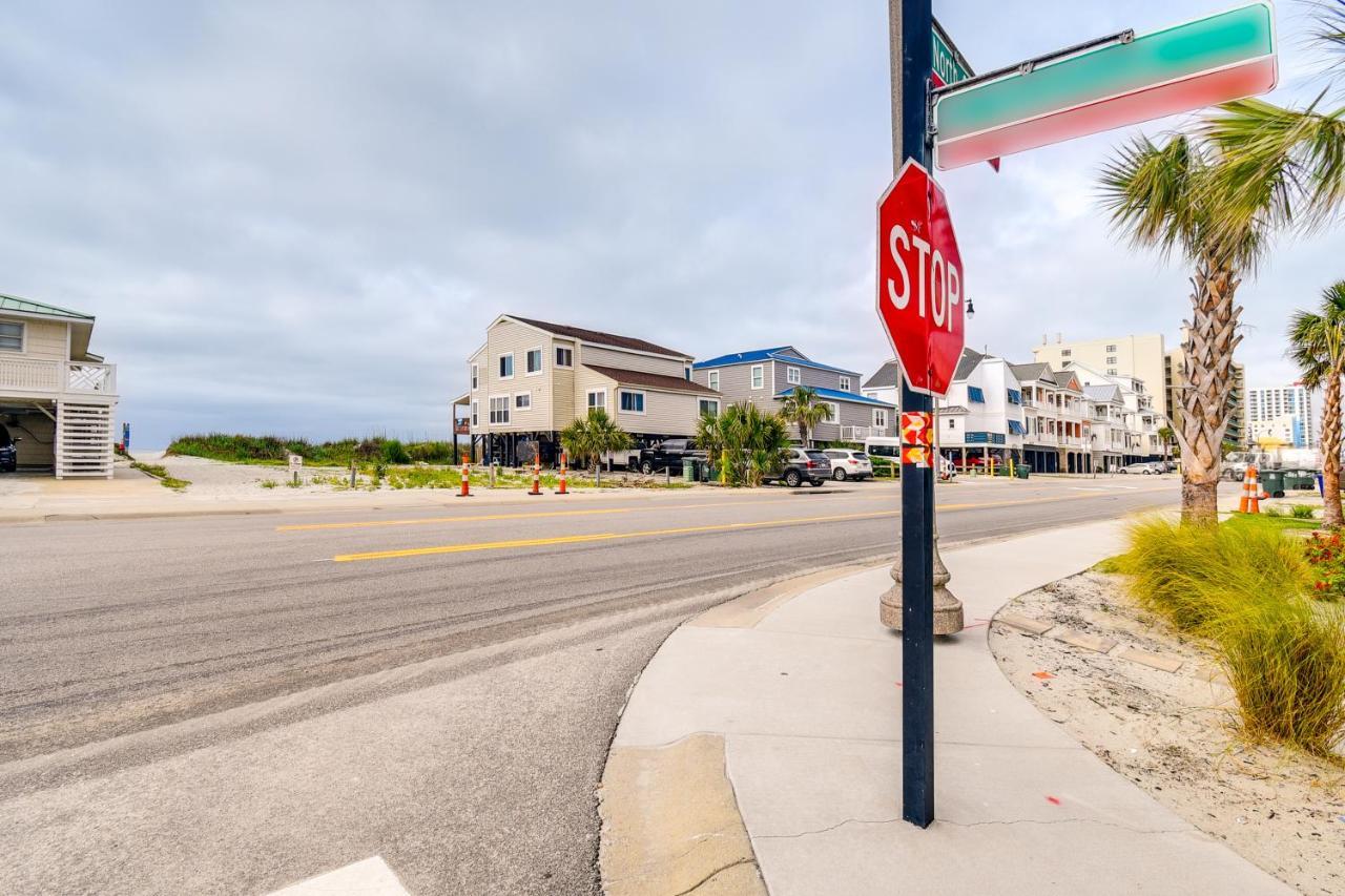 North Myrtle Beach Condo Steps To Ocean! Exterior foto